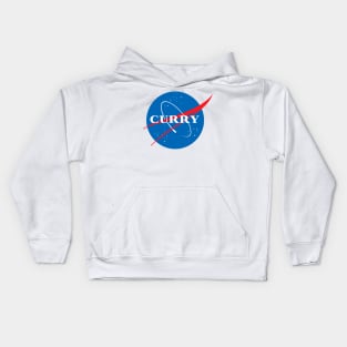 Stephen Curry NASA Logo Kids Hoodie